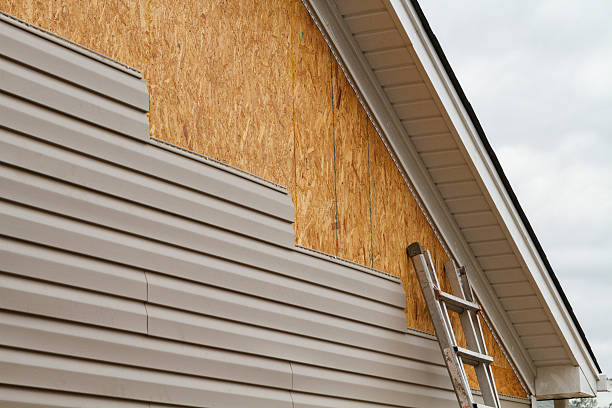 Professional Wood Siding technician working in Cartersville, VA